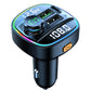 DriveLink Pro 22W – Transmetteur FM Bluetooth 5.0 avec Charge Rapide & Kit Mains Libres